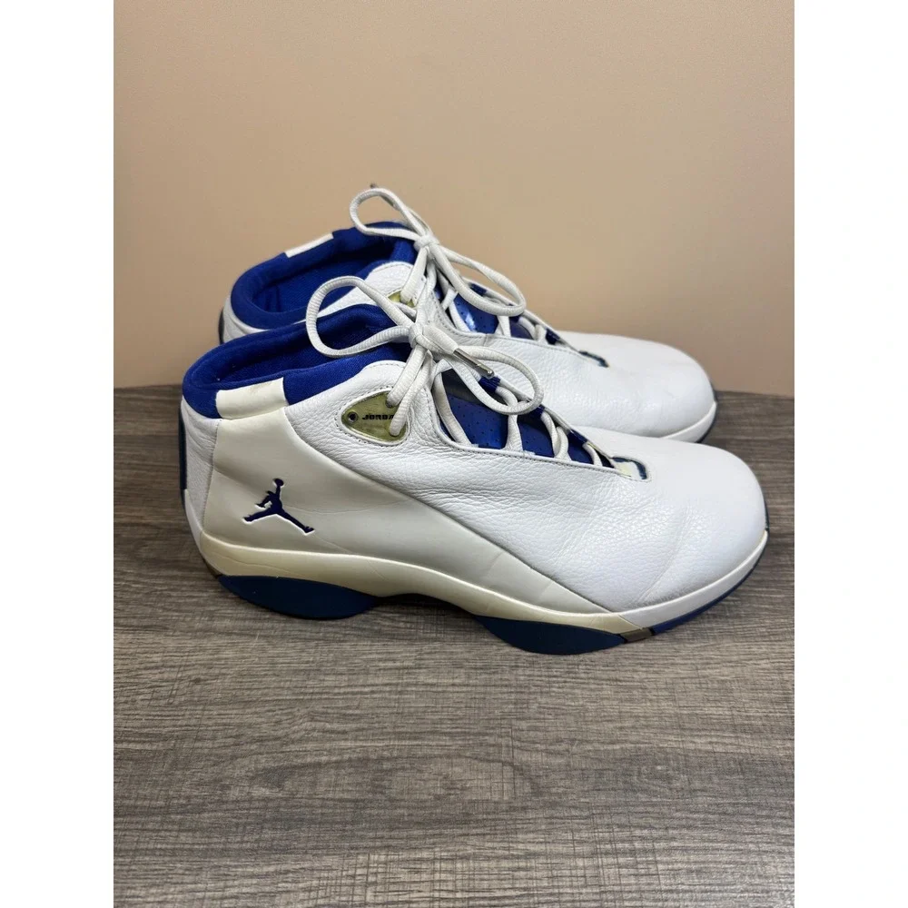 Jordan designed lacing sneaker